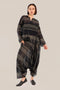 Loose fit printed cotton voile top